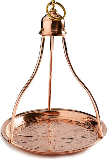 Μεταλλικός Δίσκος Καφενείου 34x34cm