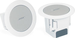 Bose Passive Ceiling Speakers FreeSpace 3 Flush-Mount Satellites (Pair) in White Color