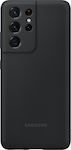 Samsung Silicone Cover Μαύρο (Galaxy S21 Ultra 5G)
