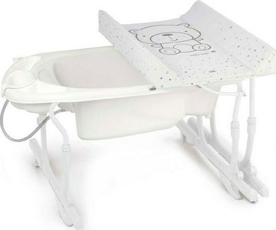 Cam Babybadewanne mit Wickeltisch Idro Estraibile White