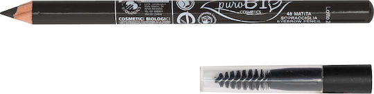 puroBio Cosmetics Eyebrow Pencil with Brush PuroBio Cosmetics Charcoal