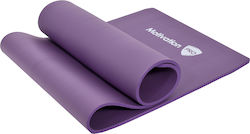 MotivationPro Fitnessmatte Yoga/Pilates Lila mit Tragegurt Lila (183x61x1cm)