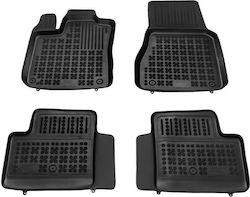 Rezaw Plast Σετ Μπροστινά και Πίσω 4τμχ για Renault Twingo 2014+ Μαύρα