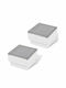 vidaXL Wall-Mounted Outdoor Ceiling Light LED IP67 1.5W with Warm White Light 10x68x6.8εκ.