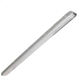 Elvhx Single-Ended Outdoor Lighting Batten T8 with 2 Slots for LED Bulbs 60cm