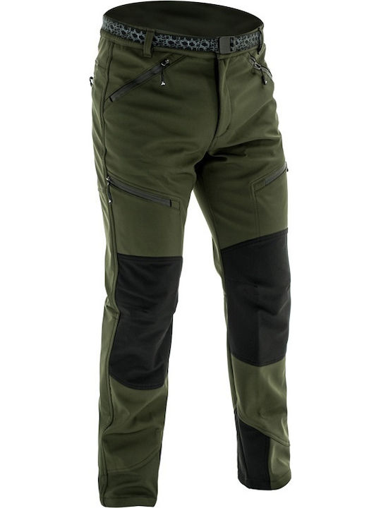 Apu Lhotse Softshell 80501 Ανδρικό Μακρύ Παντελόνι Πεζοπορίας Πράσινο
