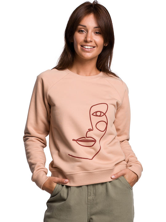 BeWear B167 Women's Sweatshirt Beige