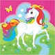 Χαρτοπετσέτες Unicorn Rainbow Χαρτοπετσέτες Φαγ...