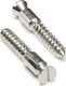 Floyd Rose Original Bridge Mounting Wood Screws Tremolo-Zubehör Chrom