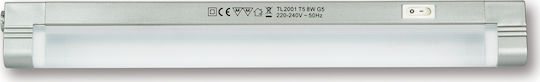 VK Lighting Under-Cabinet LED Light 28W Cool White with Switch L119xD2.2xH4.4cm
