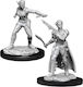 WizKids Dungeons & Dragons Nolzur's Marvelous Miniatures Unpainted Figures : Shifter Rogue Female - Wave 13 2τμχ 2τμχ