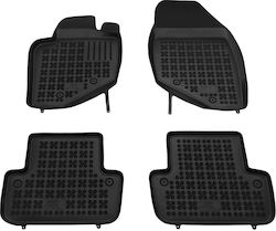 Rezaw Plast Σετ Μπροστινά και Πίσω 4τμχ για Volvo S60 / V70 / XC 70 2000-2007 Μαύρα