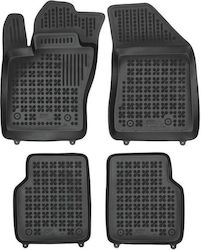 Rezaw Plast Σετ Μπροστινά και Πίσω 4τμχ για Jeep Compass 2017+ Μαύρα Rezaw Plast Σετ Μπροστινά και Πίσω 4τμχ για Jeep Compass 2017+ Μαύρα