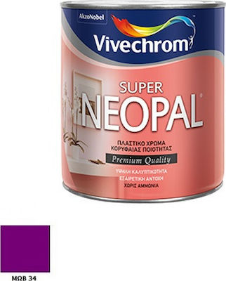 Vivechrom Super Neopal Plastic Vopsea pentru Utilizare Intern Purple 375ml