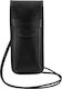 Tuscany Leather Eyeglass Case & Mobile Small Size in Black color