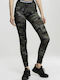 Urban Classics TB1667 Frauen Lang Leggings Wood Camo