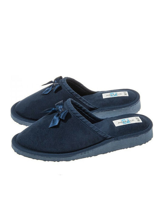Amaryllis Slippers Lederne Winter Damen Haussch...