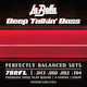 La Bella Deep Talkin' Bass Flats Μονές Χορδές S...