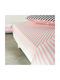 La Redoute Interieurs Cearșaf Single Potrivit Bumbac Paris For Ever Roz 90x190cm