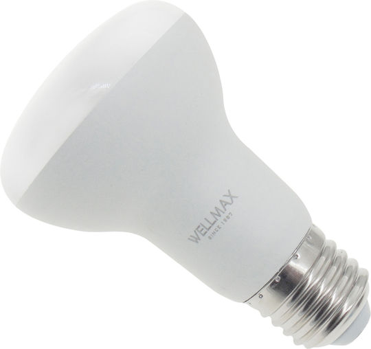Wellmax LED Bulb 8W for Socket E27 and Shape R63 Natural White 720lm