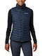 Powder Lite Women's Short Puffer Jacket for Winter Navy Blue