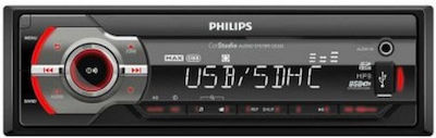 Philips Ηχοσύστημα Αυτοκινήτου Universal 1DIN (USB/AUX) με Οθόνη 3.5" & Αποσπώμενη Πρόσοψη