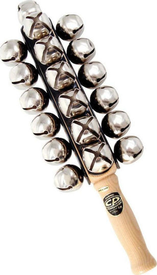Latin Percussion Sleigh Bells με 25 Κουδούνια Μπεζ