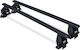 Menabo Autodachträger Metallisch 112cm für BMW Serie 3 4D mit Dachträgerfüßen Schwarz