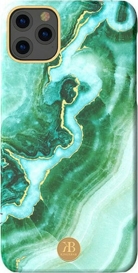 Kingxbar Marble Back Cover Plastic Green (iPhone 11)