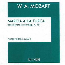 Ricordi Mozart - Marcia Alla Turca für Klavier Ricordi Mozart - Marcia Alla Turca für Klavier