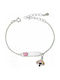 Senza Kids Silver Chain Bracelet with Heart for Girl