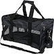 Trixie Ryan Dog/Cat Carrying Black Shoulder Bag for 9kg Pets L47xW26xH27cm