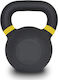 Ruilin Kettlebell Emaille 16kg Schwarz