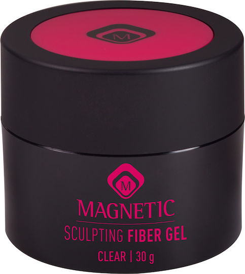 Magnetic Nail Design Sculpting Fiber Nail Gel Clear 30gr