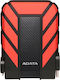 Adata HD710P USB 3.1 Extern HDD 2TB 2.5" Roșu