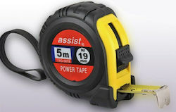 Assist Assist Tape Measure with Auto-Rewind