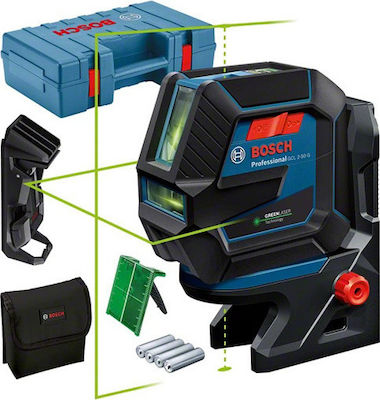 Bosch GCL 2-50 G Autonivelant Linie Nivel cu laser Raza verde