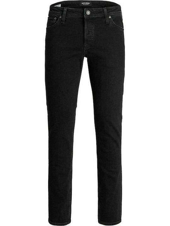 Jack & Jones Pantaloni de Bărbați din Jean în Croială Slim Negru