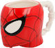 Stor Spiderman 3D Mug Ceramic Red 400ml