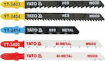 Yato Jig Saw Blade for Metal and Wood 130mm BI-Metal YT-3445