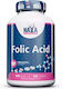 Haya Labs Folic Acid Витамин за здравето на Нервната система 250 Таблетки