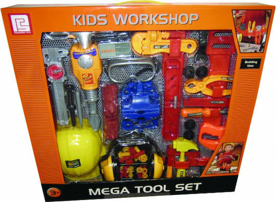 Doly Toys Children's Tool Tool Set with Helmet 56pcs