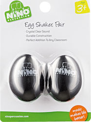 Nino Percussion Ouă Shaker Set NINO540BK-2