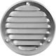 Europlast 101- Round Vent Louver with Sieve 10x10cm Μεταλλική