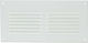 Europlast 101-MR1010 101- Persoană de ventilație 10x20cm Dreptunghiulară cu plasă Metal alb