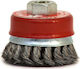 Sit Angle Wheel Wire Brush 70mm Braided Bell Μ14 240