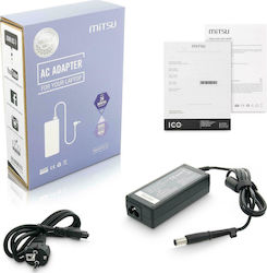 Mitsu Laptop Charger 65W 18.5V 3.5A for Compaq / HP with Detachable Power Cable