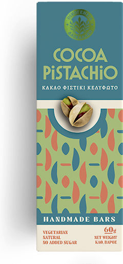 Oikogeneia Daskalaki Energy Oat Bar with Cocoa & Aegina Pistachio 60gr