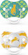 Suavinex Pacifiers Silicone Jungle White - Gree...