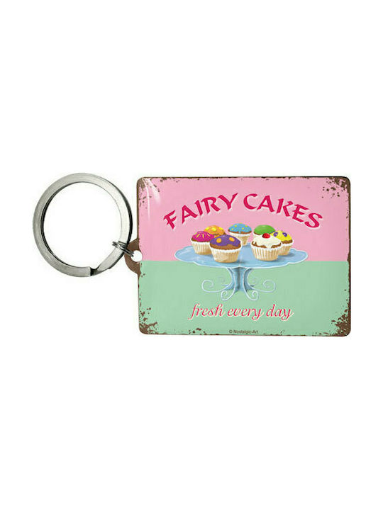 Nostalgic Art Σετ Μπρελόκ Country Fairy Cakes Ξύλινα 2τμχ